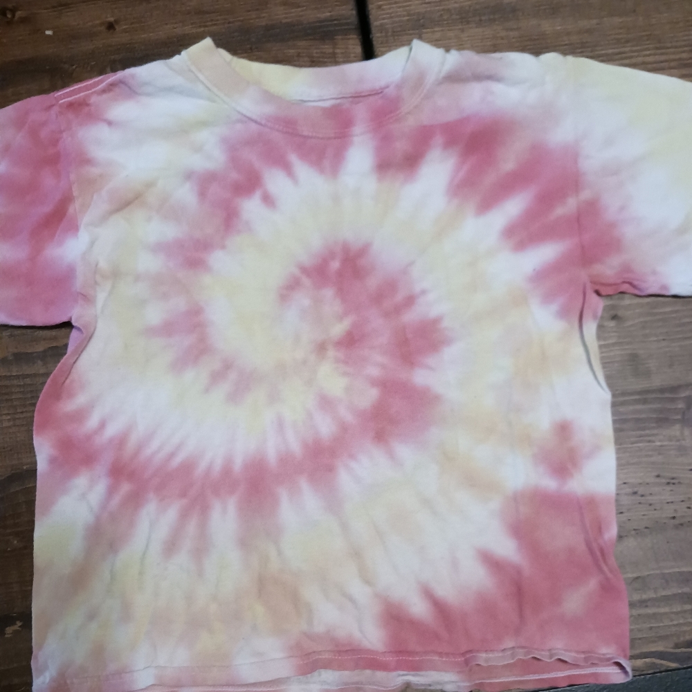Tie dye girls shirt